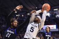 DePaul's Da'Sean Nelson will seek an upset at home against UConn.